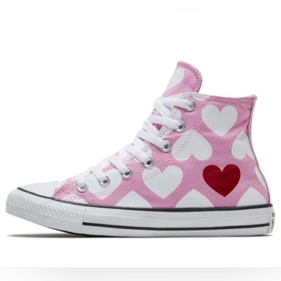 Converse Chuck Taylor All Star Hi 'Valentine' Sneakers - Picture 4 of 15